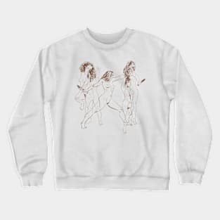 Trio Women sketches #2 Crewneck Sweatshirt